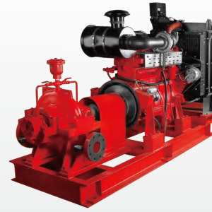 Double suctionsplit case pump